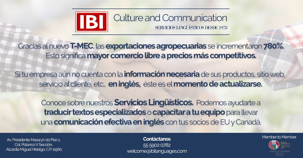 servicios de traducción agricultura