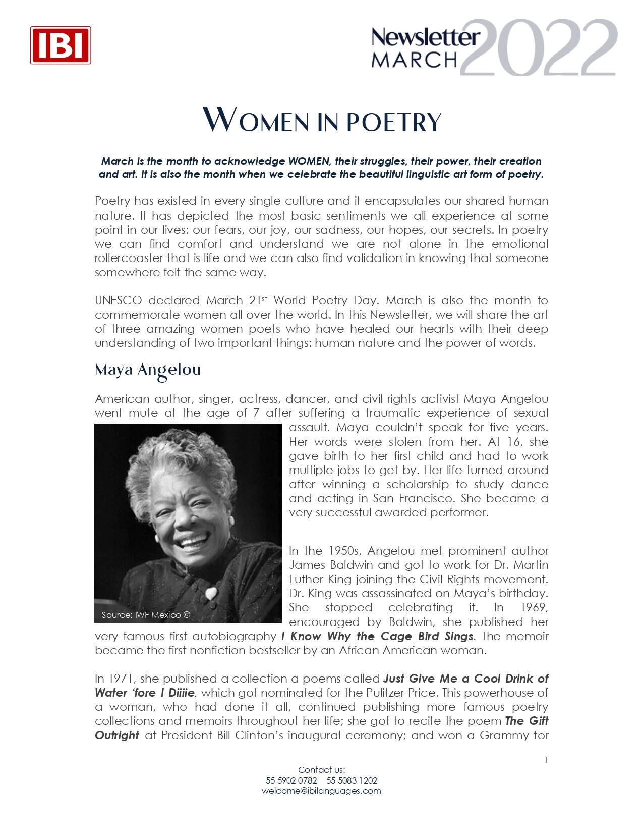poetry day women poets